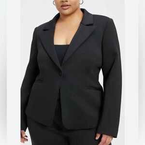 Good American Black Blazer sjze 3XL-0159